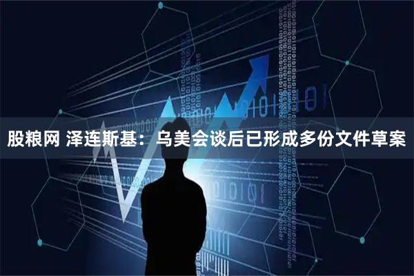 股粮网 泽连斯基：乌美会谈后已形成多份文件草案